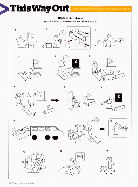 montar muebles de IKEA humor