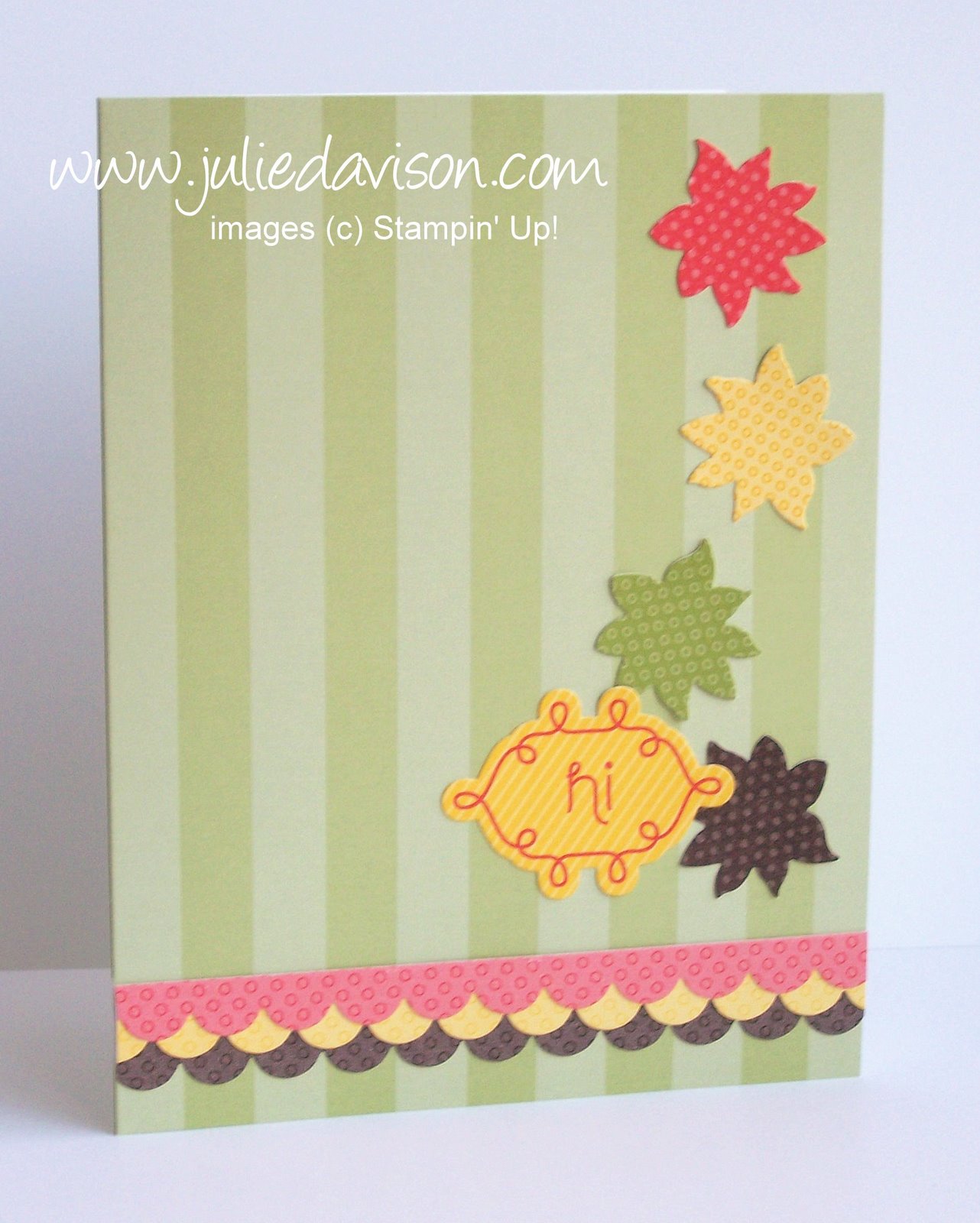 Julie's Stamping Spot Stampin' Up! Project Ideas by Julie Davison