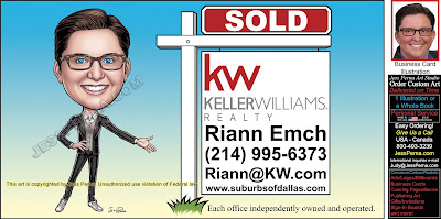 KW Sold Lawn Sign Business Card Ads