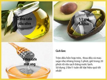 mặt nạ dầu oliu và bơ chống lão hóa mặt nạ dầu oliu và bơ chống lão hóa