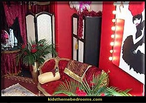 Moulin Rouge Victorian Boudoir style bedroom decorating ideas - Moulin Rouge style bedroom ideas - boudoir themed decor - Moulin Rouge decor ideas -  French boudoir themed bedrooms - sexy themed bedroom decorating ideas - boudoir furniture