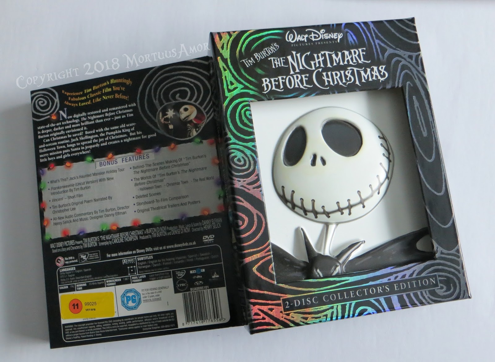 My Tim Burton Collection The Nightmare Before Christmas 2Disc