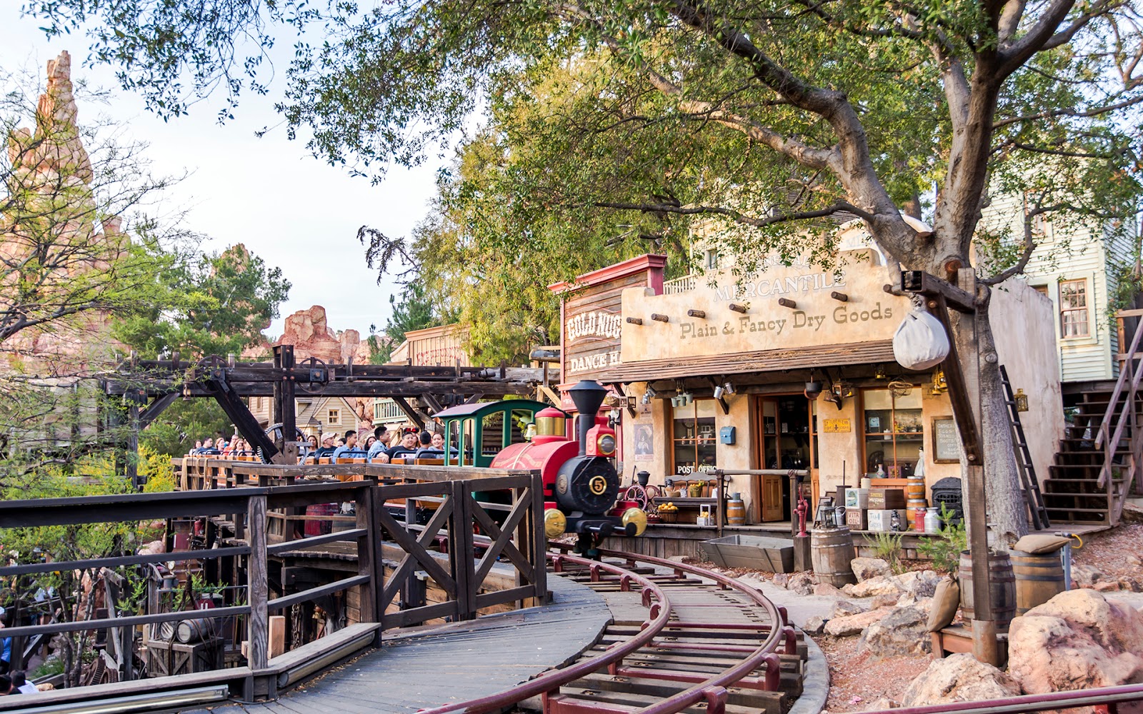 A Rumbling Mine Train