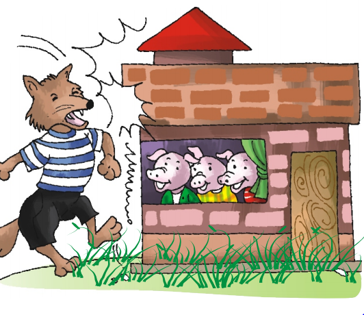 English Story to all: story - Three Little Pigs
