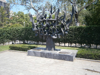 το μνημείο Ολοκαυτώματος στην Θεσσαλονίκη
