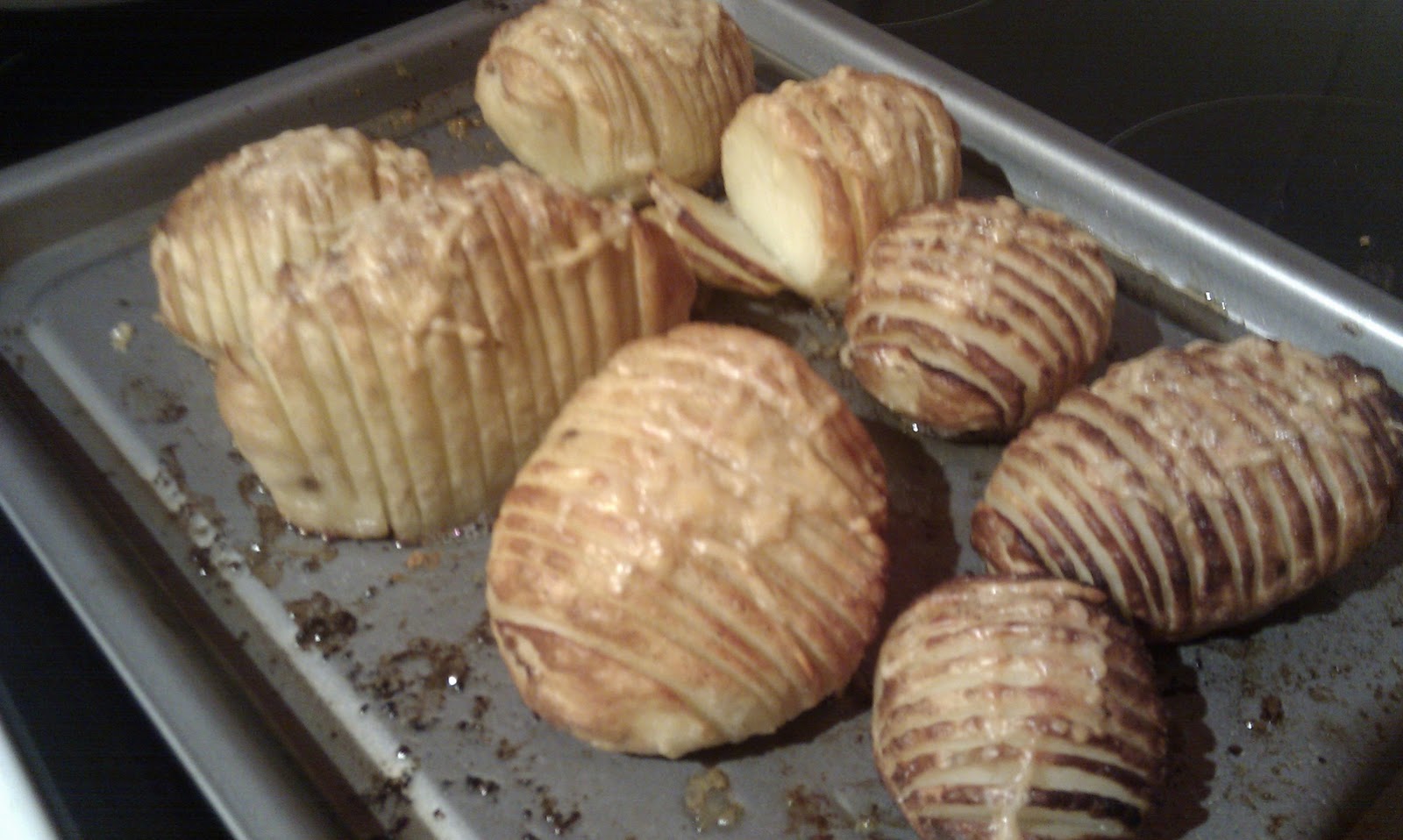 foodadoodledo Hasselback potatoes