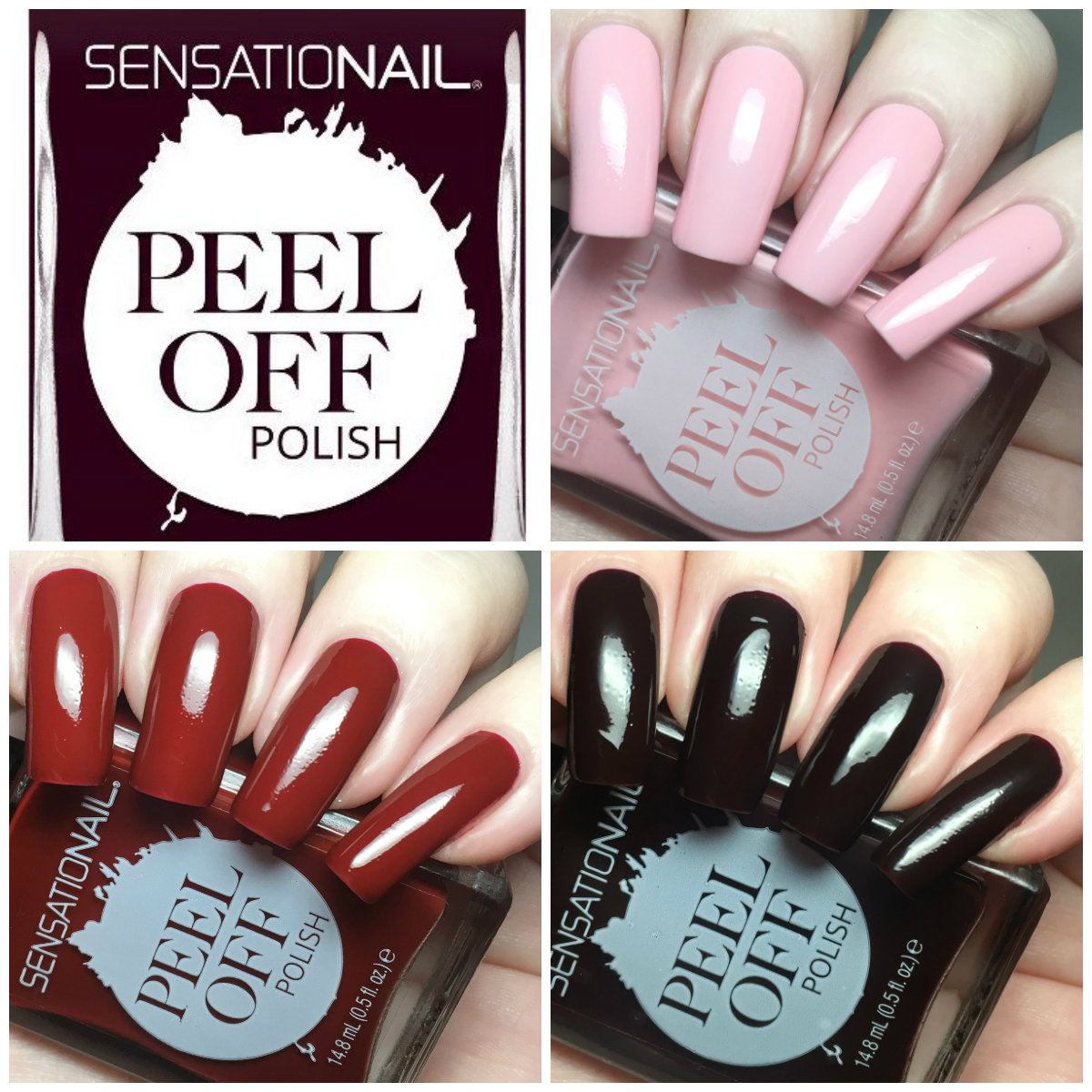 A Certain Becca Nails SensatioNail Peel Off Nail Polishes