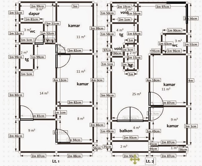 Desain Rumah Minimalis 2 Lantai 6X10 - Foto Desain Rumah Terbaru