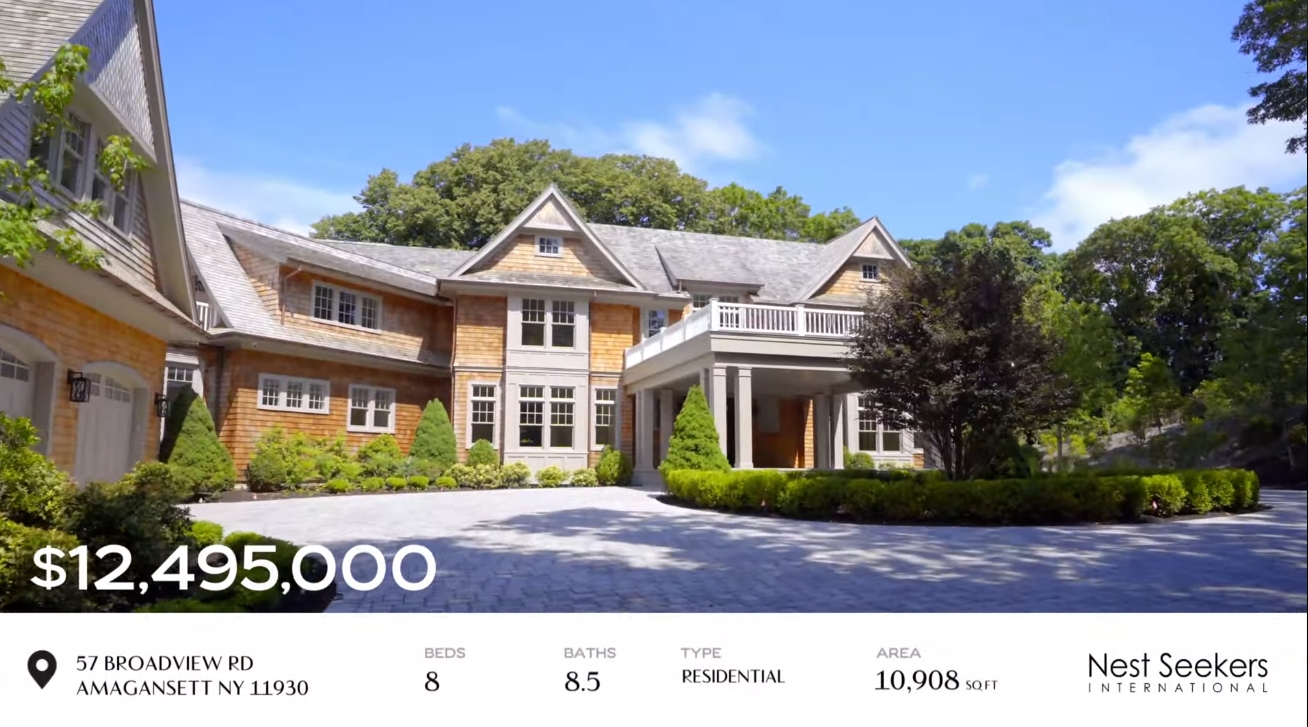 Luxury Home Interior Design Tour #2 vs. 57 Broadview Rd, Amagansett NY