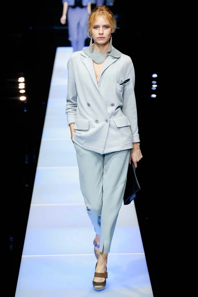 RUNWAY REPORT.....Milan Fashion Week: Giorgio Armani Fall 2015 | Nick ...