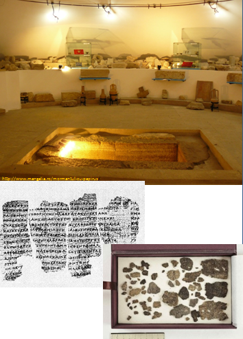 Sala tumulara a mormantului si papirusul