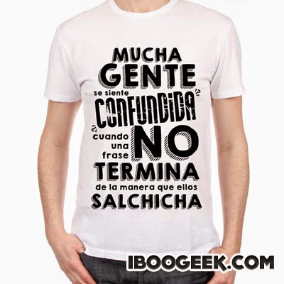 Camiseta confusión - iboogeek.com