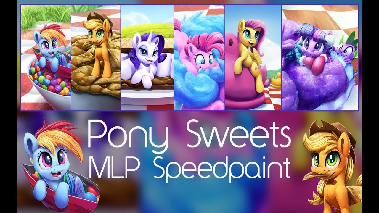 Equestria Daily MLP Stuff! My Little Pony Speedpaint Compilation 15