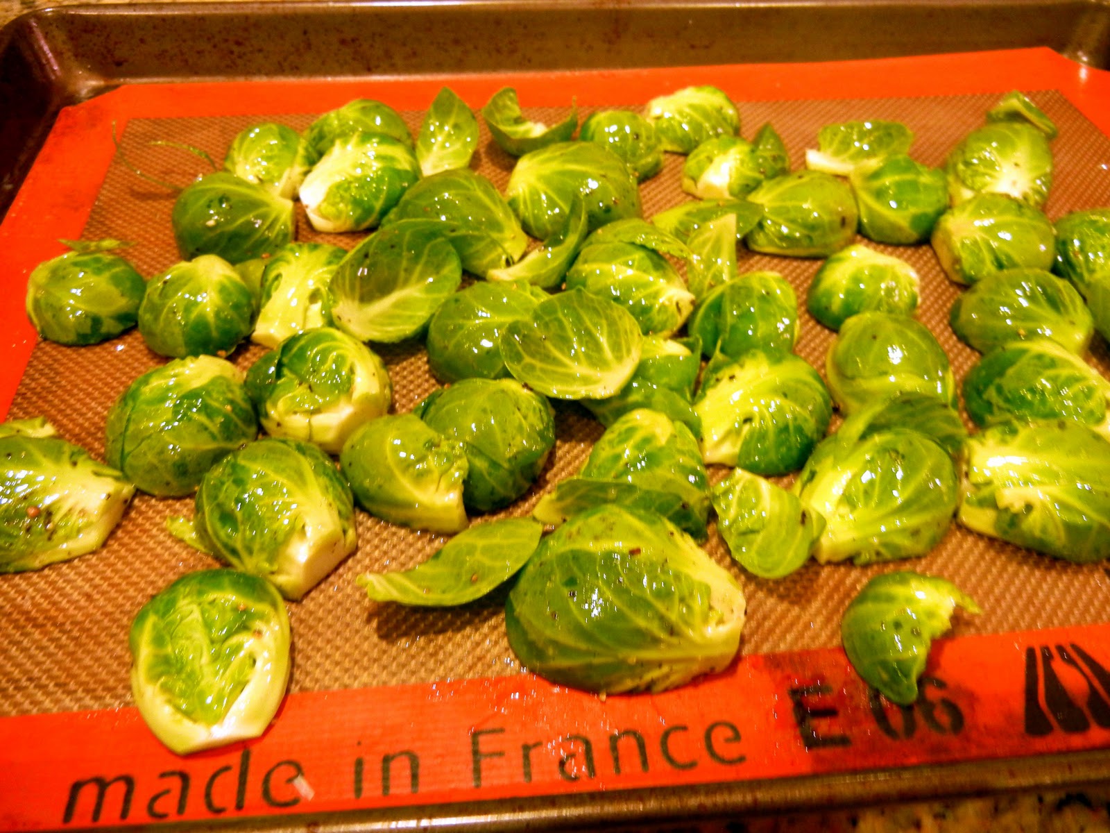 Christi's Chirps Brussels Sprouts with Balsamic Vinegar Reduction
