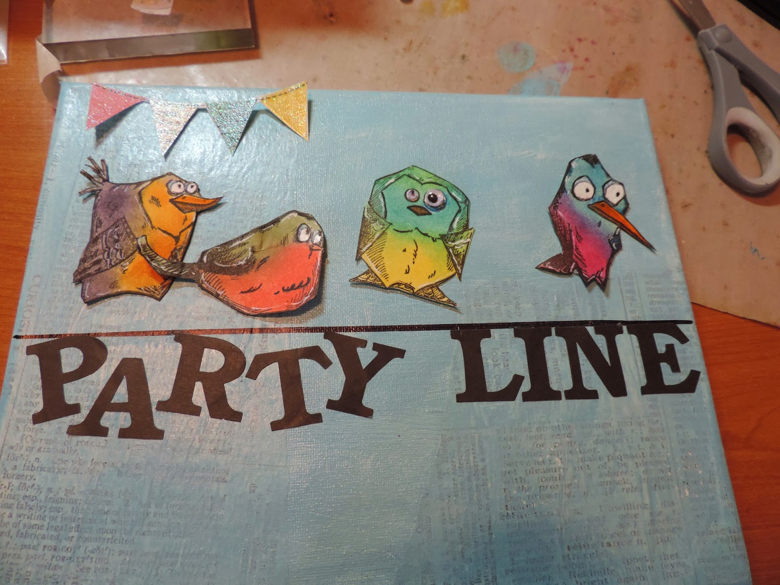 My "Crafty" Life on the Internet: Party Line