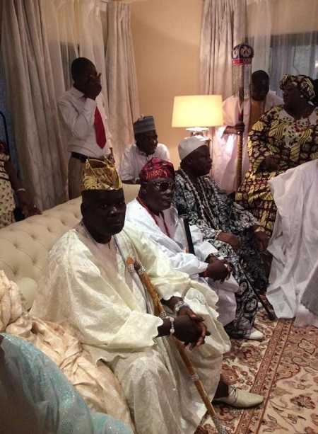 Wow! Benin Stands Still as Ooni of Ife, Oba Ogunwusi Weds His Beautiful Wife in Edo (Photos)