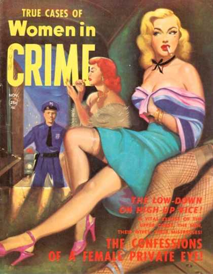 women-in-crime-TOTAL COMIC COVERS CAPAS DE GIBIS,REVISTAS ETC..   