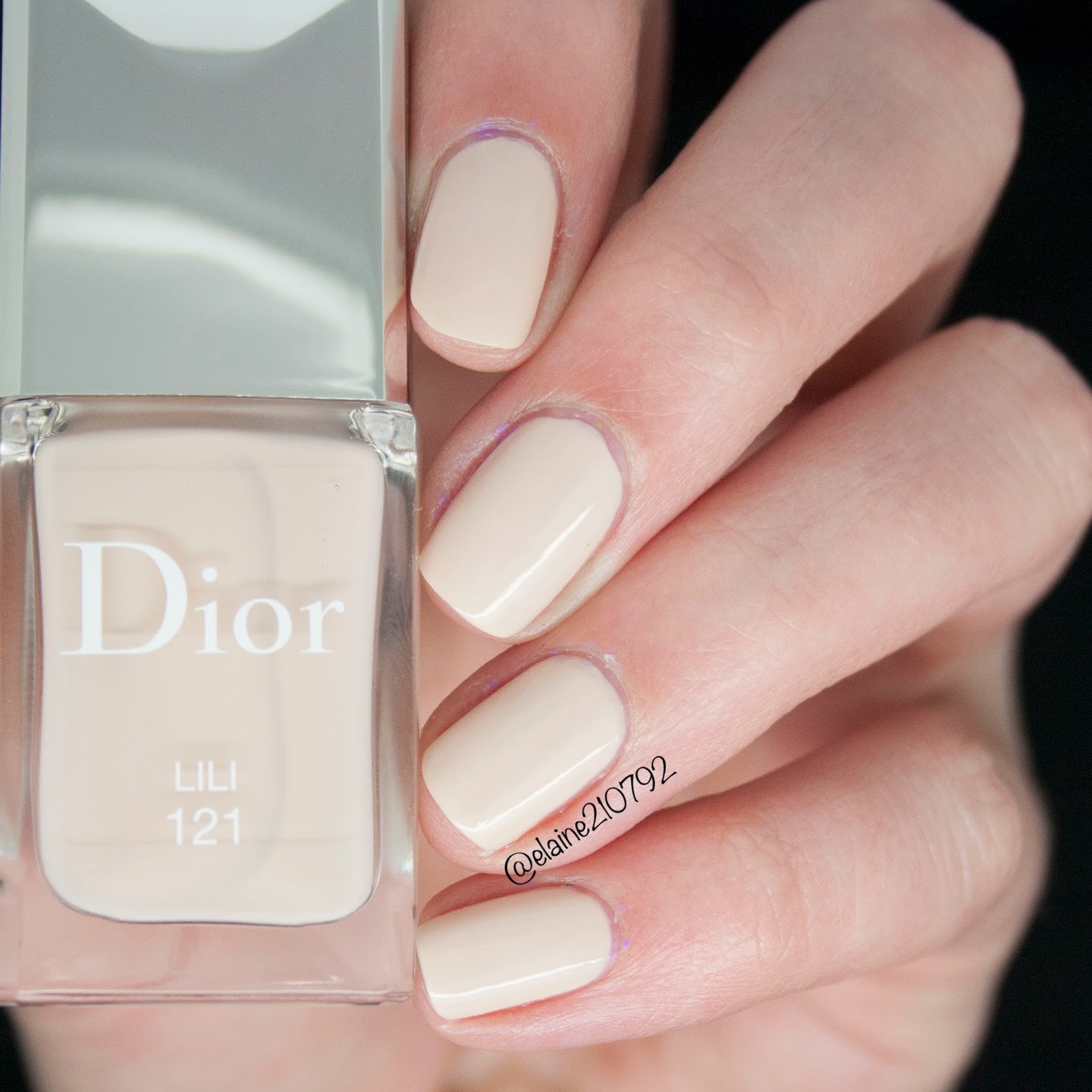 dior optic white nail polish