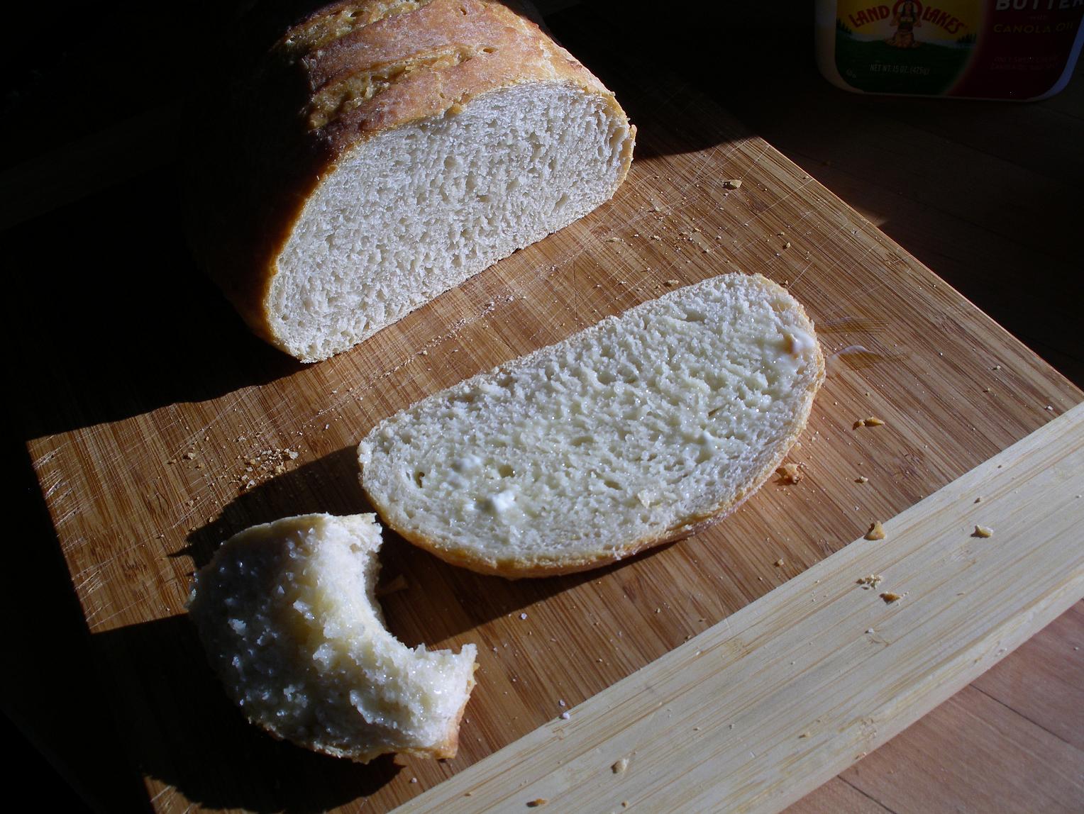 Nails and Sawdust No Knead Bread