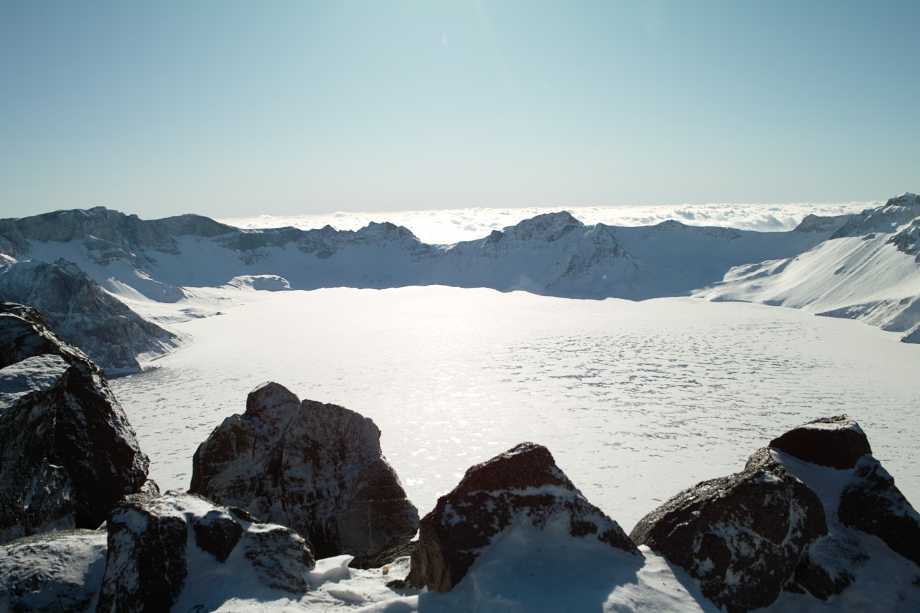Baekdu Mountain the highest mountain in Korea Great Mountain