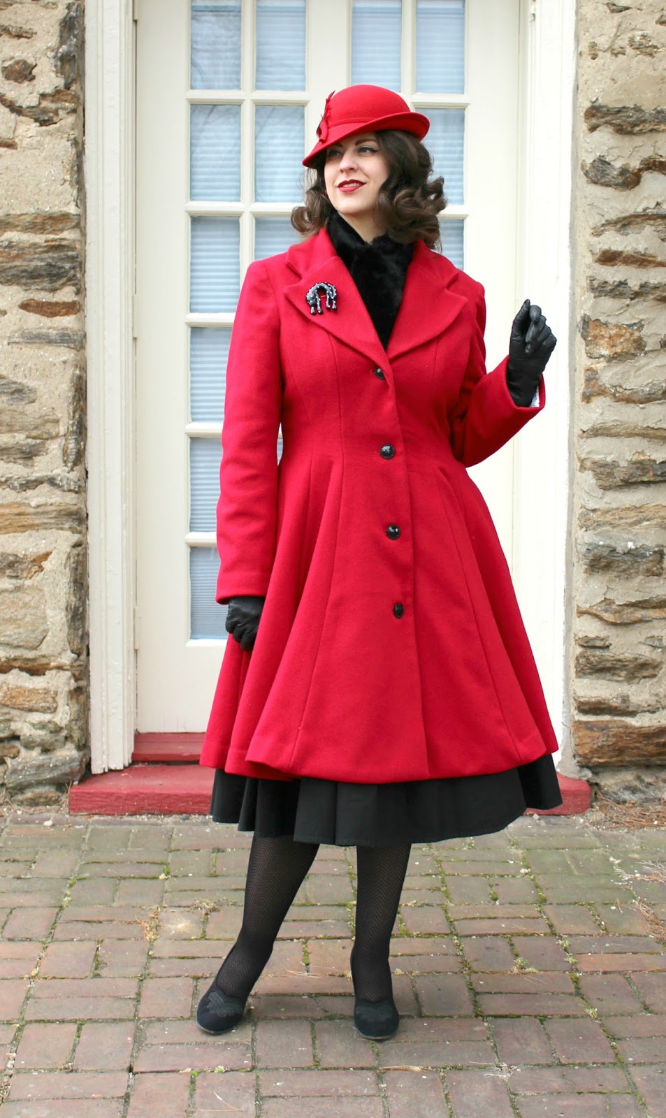 Handmade By Heather B: Lady in Red - McCalls 6800