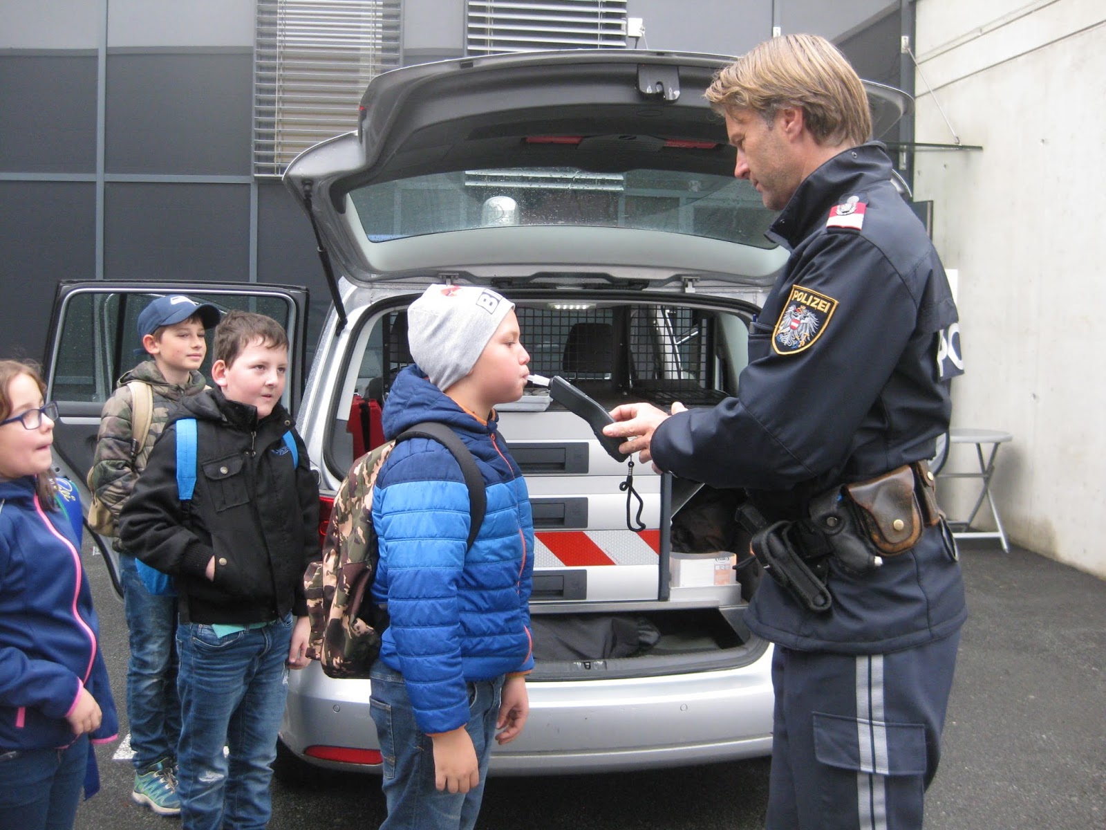Volksschule Klöch Kinderpolizei