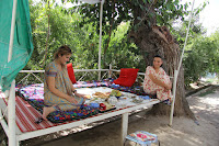 Tajikistan, Duchanbe, Buvak village, Munira, Morhu, topchan, © L. Gigout, 2012