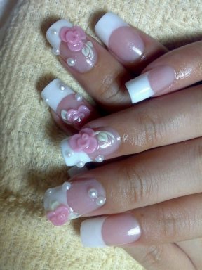 Nail Art: Beginners Nail Designs With Thick White Nail Polish