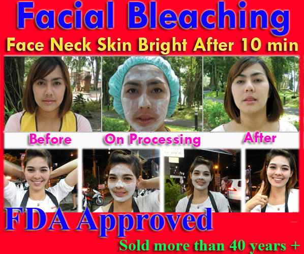 Beauty Product From Thailand Facial Bleaching White Henna Face Neck