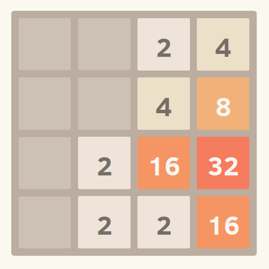 Play game 2048 - Best game 2048 web flash ~ Unblocked ...