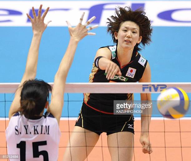 Volleyballวอลเลย์บอลที่รัก Megumi KuriharaJapanese volleyball player