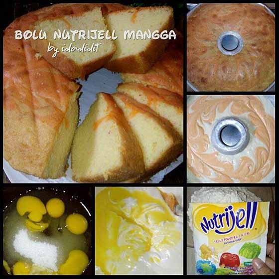 Resep Membuat Kue Bolu Nutrijell Mangga. Wangi, Lembuuut dan Agak Kenyal Bikin Asyik Ketika di Kunyah Nagiiiih Resep Membuat Kue Bolu Nutrijell Mangga. Wangi, Lembuuut dan Agak Kenyal Bikin Asyik Ketika di Kunyah Nagiiiih