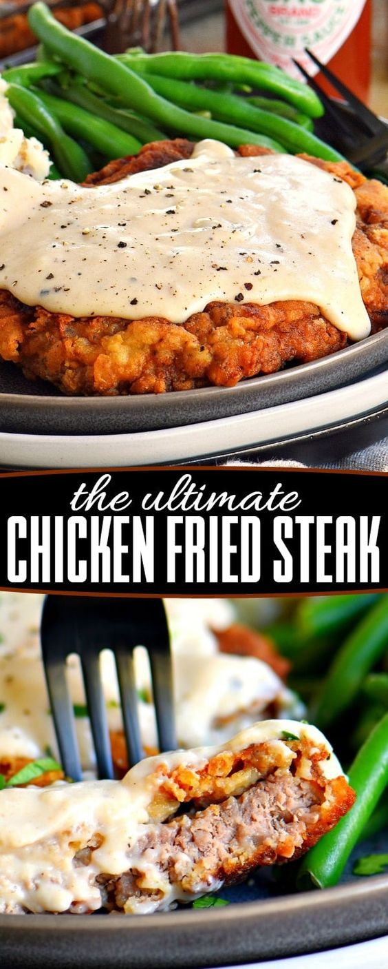 THE ULTIMATE CHICKEN FRIED STEAK RECIPE WITH GRAVY