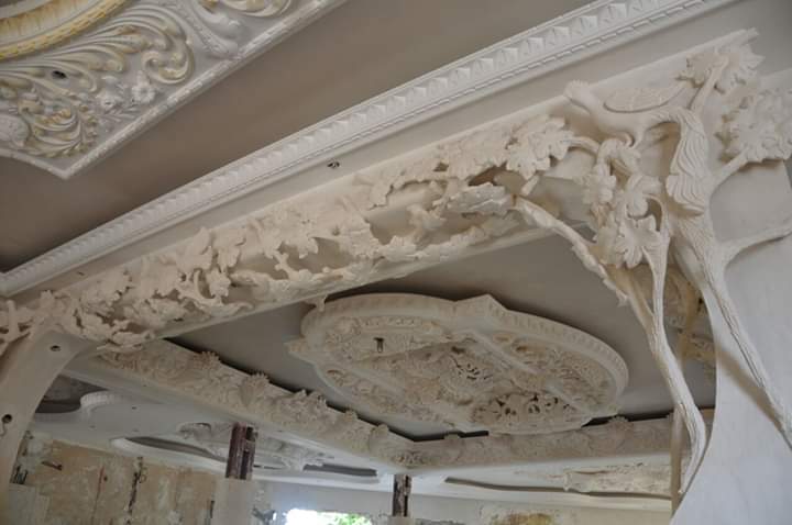 ديكورات جبس حديثة، أسقف مستعارة 2019