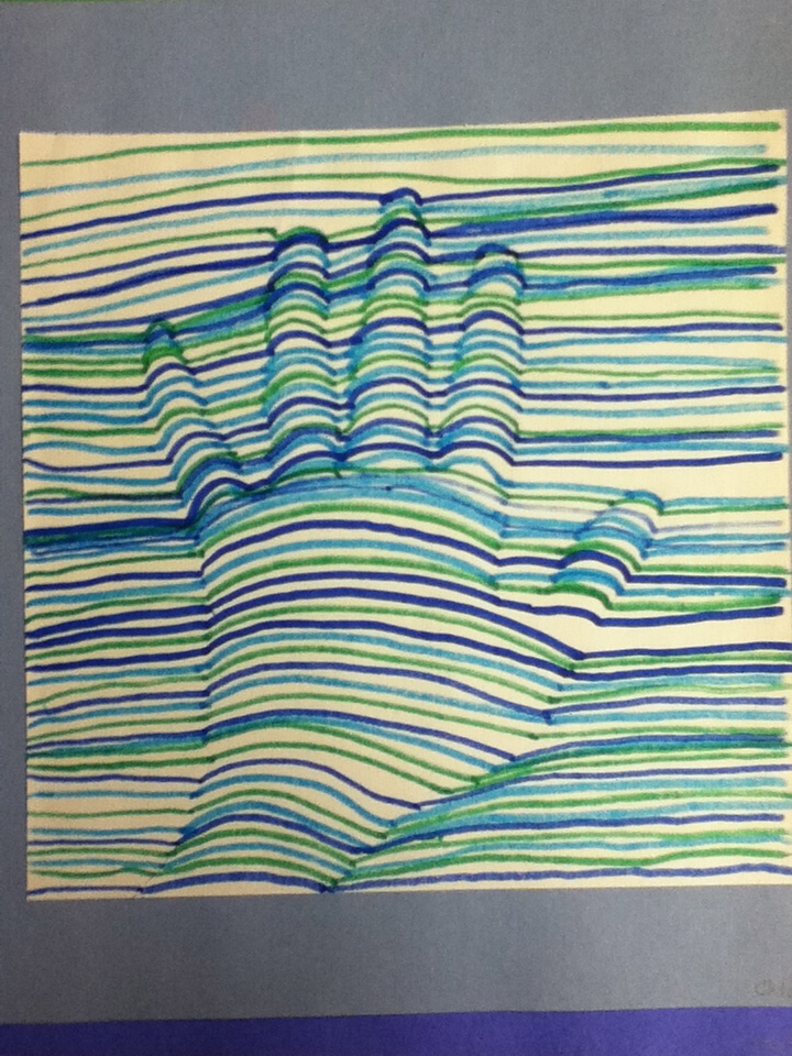 Art Education with Ms. D : OPTICAL ILLUSTION ART