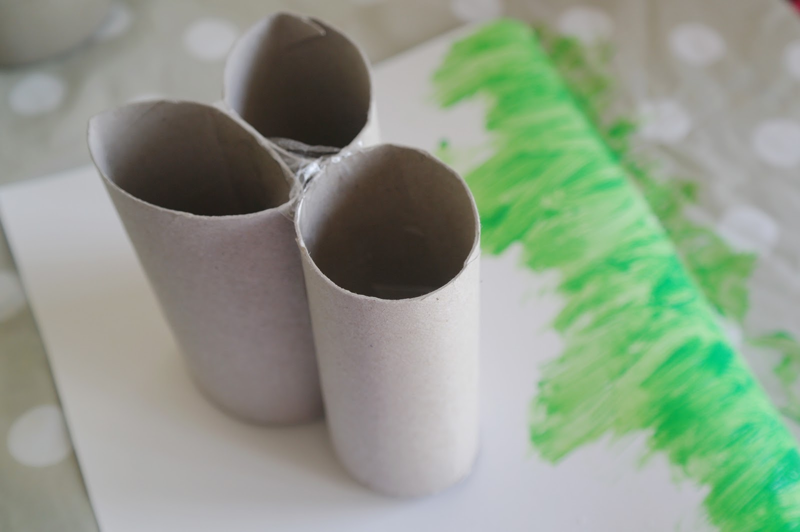 Easter Bunny Toilet Roll Stamps — Mimi Rose and Me