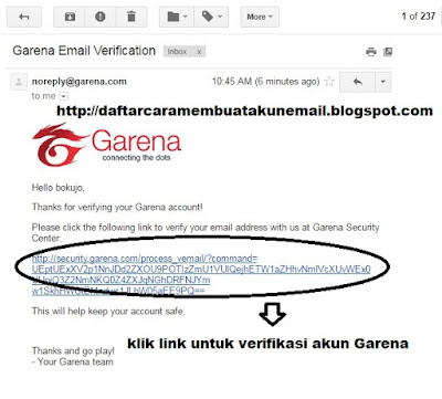 Cara Buat Akun PB Garena Indonesia