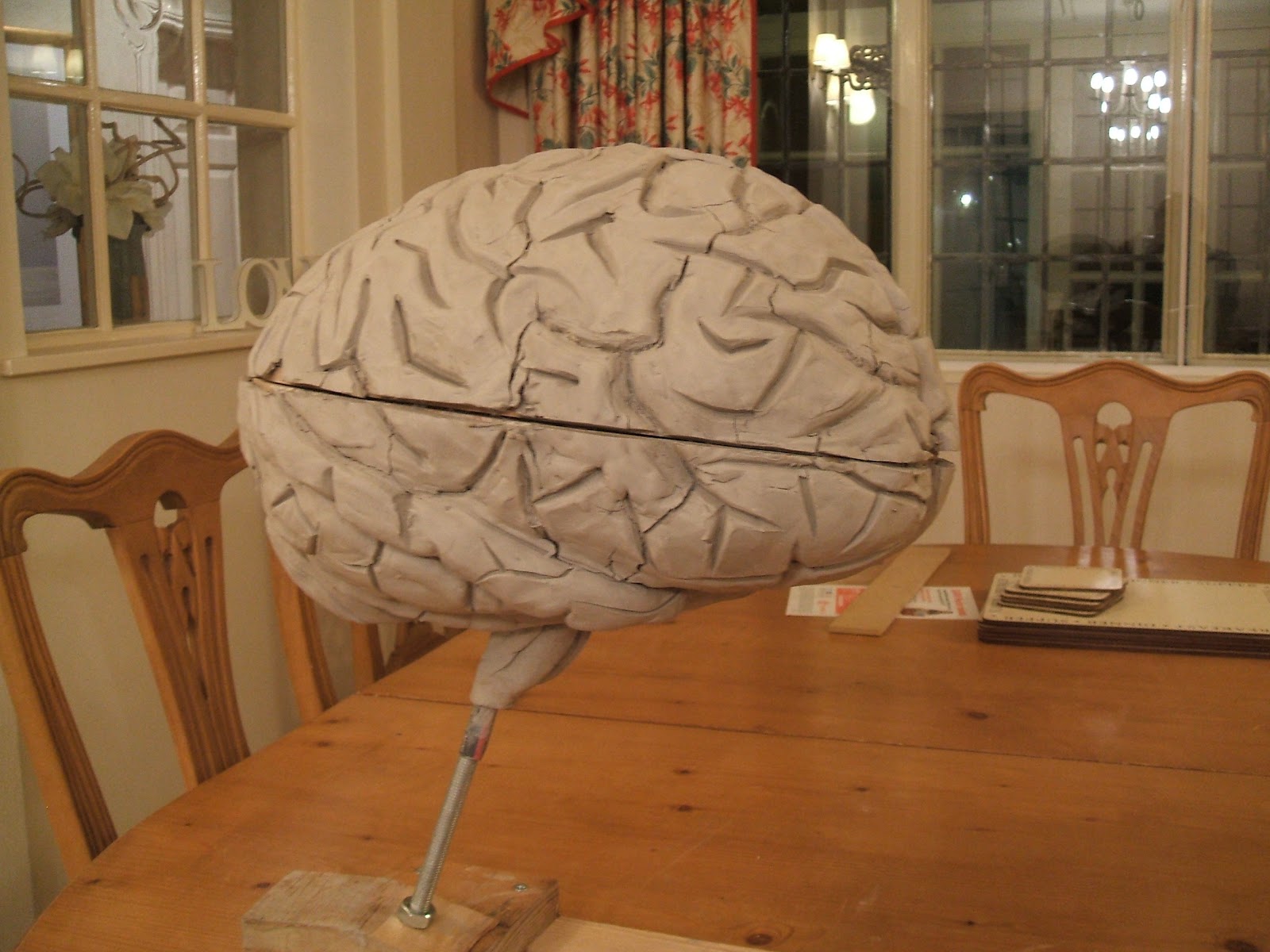 qthurtle "The Brain" Step 1 Create the brain sculpture