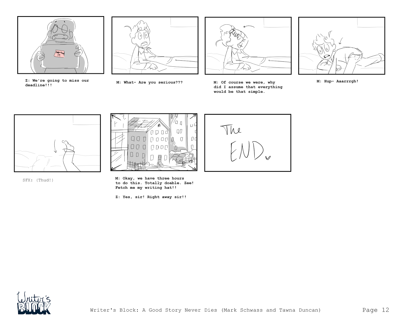 Unknown Story Storyboard by 944b0750