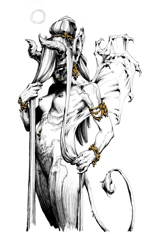 Andrew Mar artstation arte ilustrações fantasia sketches sensuais