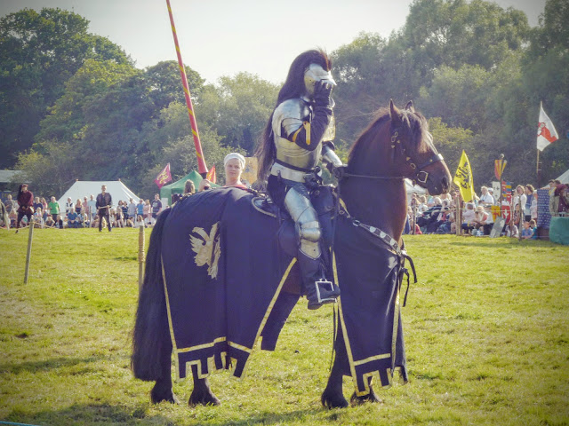 England's Medieval Festival Herstmonceux 2016 knight