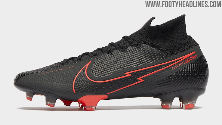 nike red and black boots