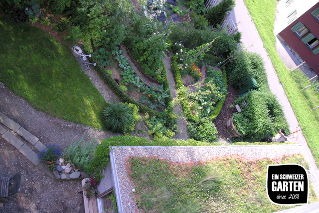 Ein Schweizer Garten: Gartenumgestaltung im Gemüsegarten