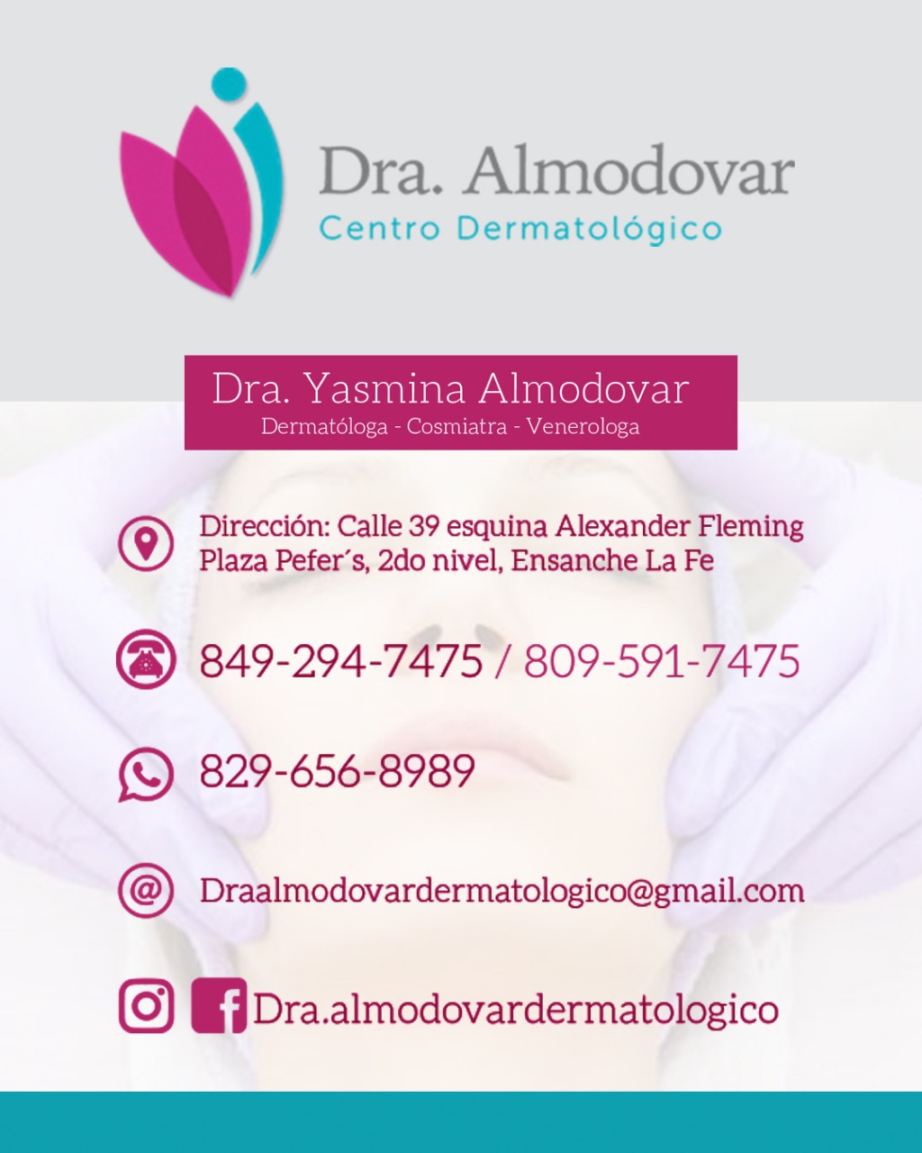 Dra. Almodovar, Centro Dermatológico