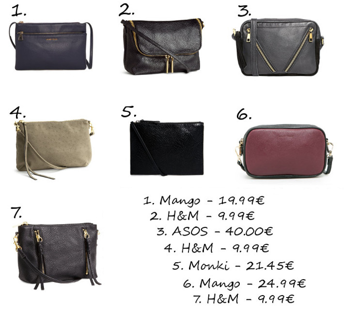 Wanted Small Cross Body Bags THE STYLING DUTCHMAN.