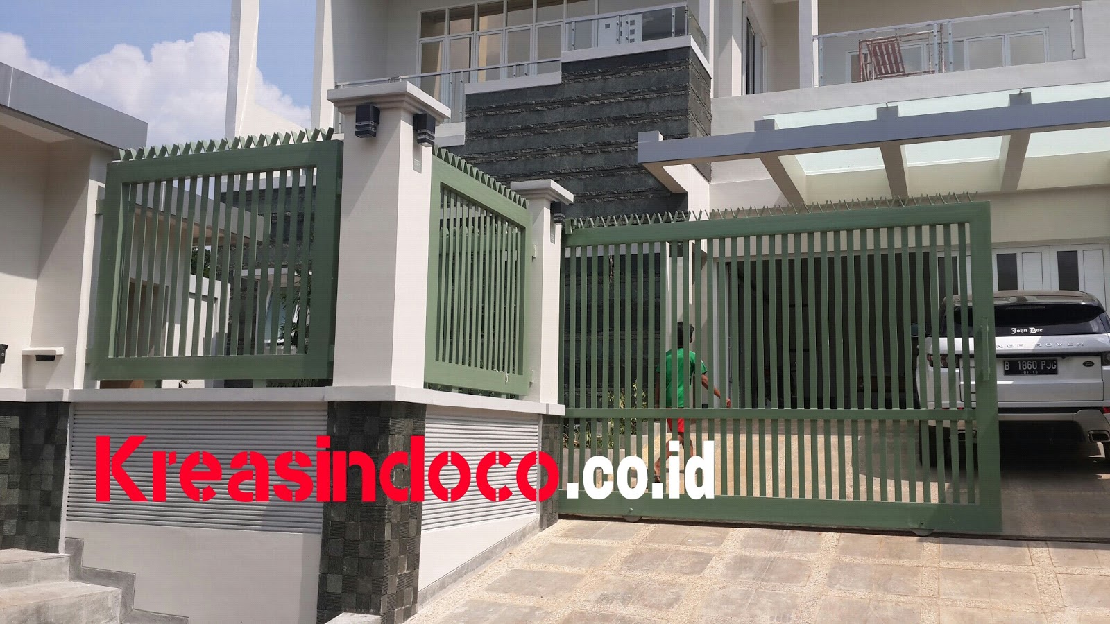 10 Model Pintu Pagar Besi Minimalis Murah