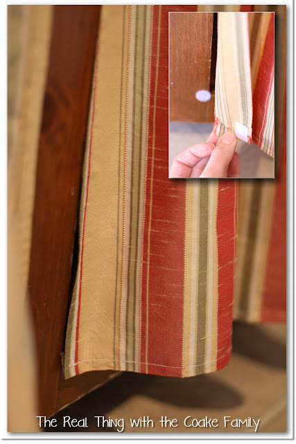 Kitchen Cabinet Ideas Curtains For Cabinet Doors The Real Thing