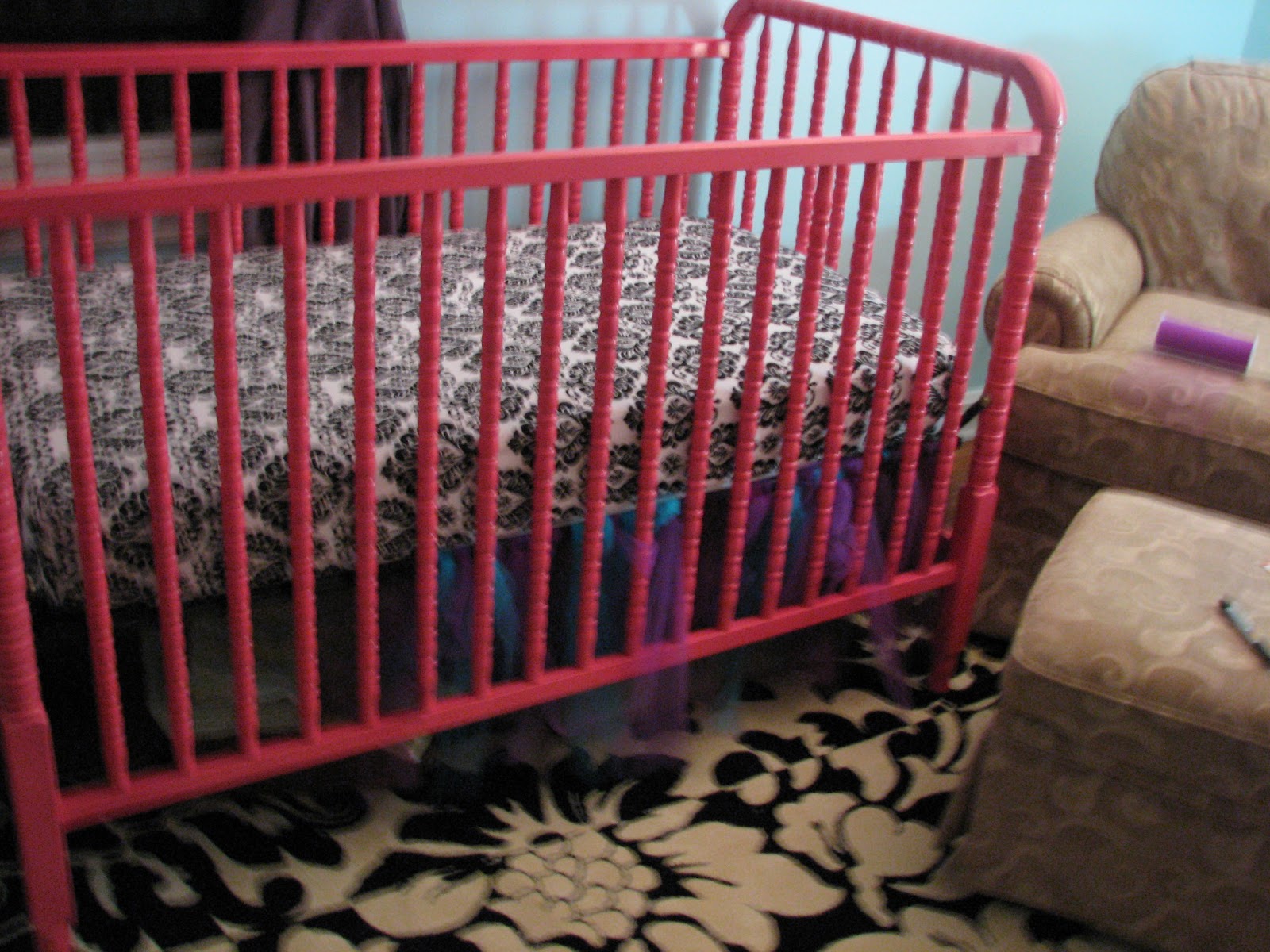 See Cassie Make Painted Crib