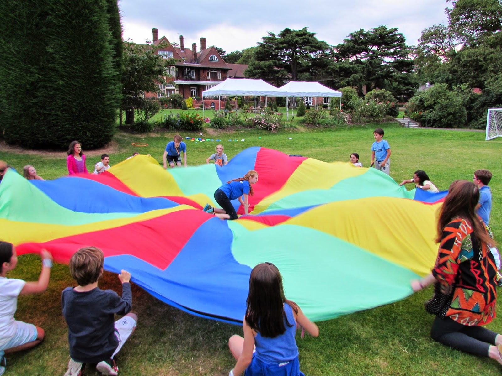 Parachute games
