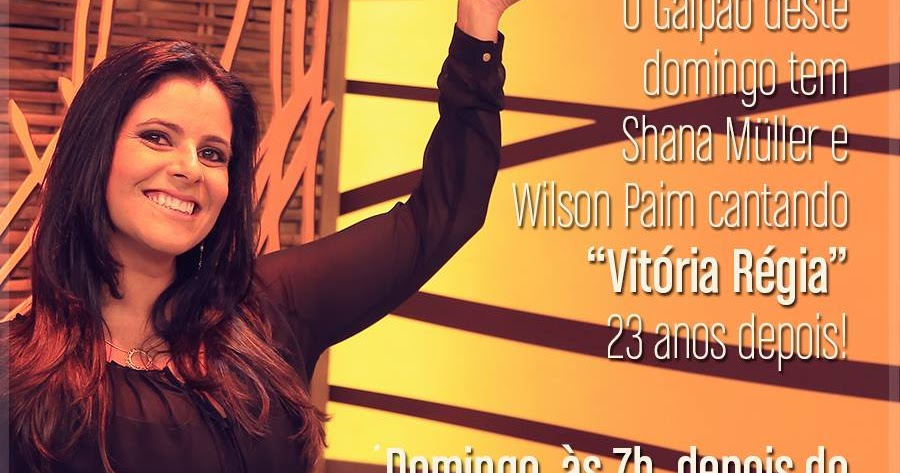 Galpao Crioulo Deste Domingo Tera Shana Muller E Wilson Paim Prosa Galponeira galpao crioulo deste domingo tera shana